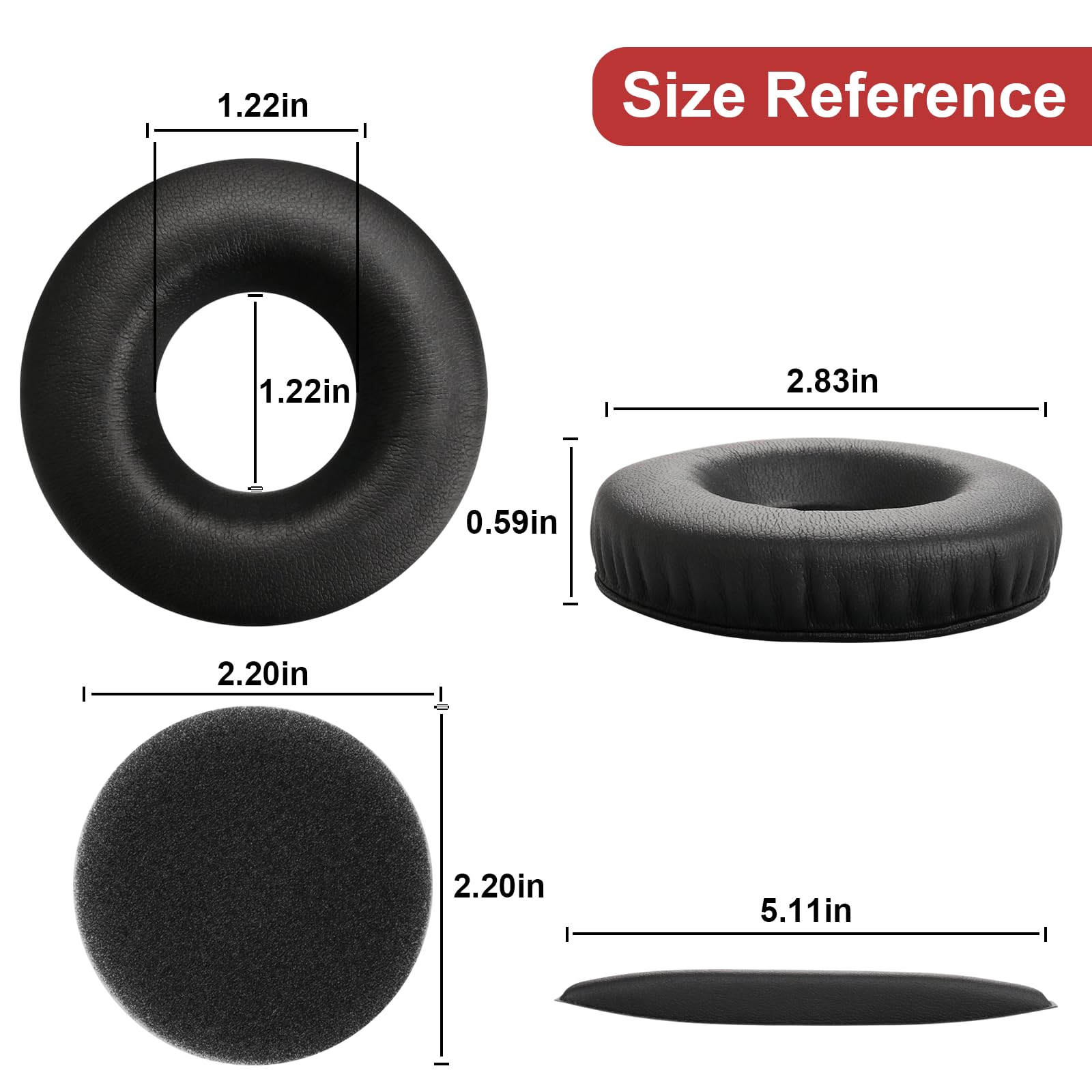 Amazon | HD25交換用イヤーパッドヘッドバンド ゼンハイザー HD25-1